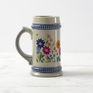 Sieben in Bloom - Tasse der Blumenfantasie ☕ 💐