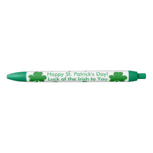 Sieben Kleeblätter Lucky Irish Saint Patrick's Day Kugelschreiber