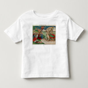 Sieben-köpfige Schlange vom Buch von Kleinkind T-shirt