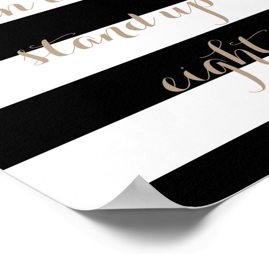 Sieben mal Herbst, 8 Poster aufstehen (Ecke)