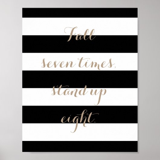 Sieben mal Herbst, 8 Poster aufstehen (Vorne)