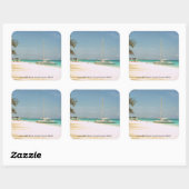 Sieben Mile Beach Stickers (Blatt)