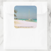 Sieben Mile Beach Stickers (Tasche)