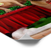 Sieben Mops Poster (Ecke)