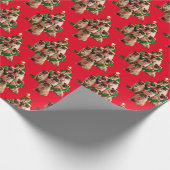 Sieben Möpsen-a-Posing Geschenkpapier (Ecke)