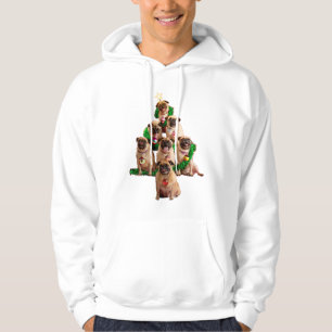 Sieben Möpsen-a-Posing Hoodie