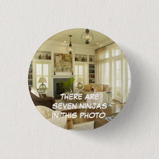 Sieben Ninjas… Button (Vorderseite)