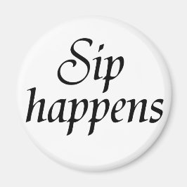 Sieben passiert Wein Neuheit Witz Sprichwort Weinb Magnet