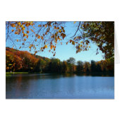 Sieben Quellen fallen Bäume und Teich (Vorderseite (Horizontal))