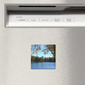 Sieben Quellen fallen Bäume und Teich Magnet (In Situ (Geschirrspüler))