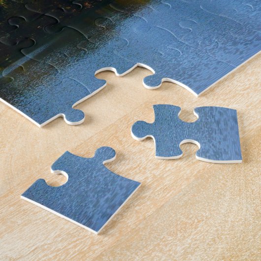 Sieben Quellen fallen Bäume und Teich Puzzle (Seite)