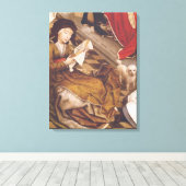 Sieben Sacraments Altarpiece Leinwanddruck (Insitu (Holzboden))