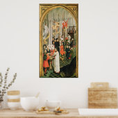Sieben Sacraments Altarpiece Poster (Küche)