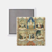Sieben Sacraments Magnet (Vorderseite/Rückseite)
