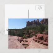Sieben Sakralpools Postkarte (Vorne/Hinten)
