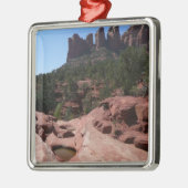 Sieben Sakralpools Silbernes Ornament (Links)