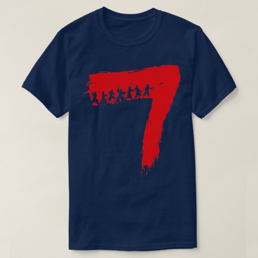 Sieben Samurai T-Shirt (Design vorne)