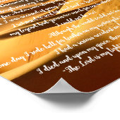 Sieben Säulen der Weisheit ein Gedicht auf T E Law Poster (Ecke)