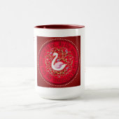 Sieben Schwäne Tasse (Zentrum)