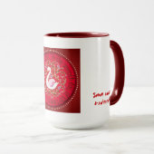 Sieben Schwäne Tasse (VorderseiteRechts)