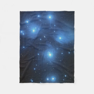Sieben Schwester-Sternhaufen Pleiades Fleecedecke
