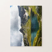 Sieben Seen im Rila Berg Bulgarien Naturwelt Puzzle (Vertikal)