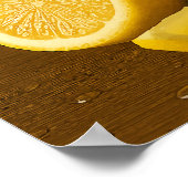 Sieben Sie den Sommer - Erfrischende Lemon Juice M Poster (Ecke)
