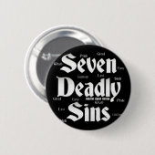 Sieben Sins-Logo Button (Vorne & Hinten)
