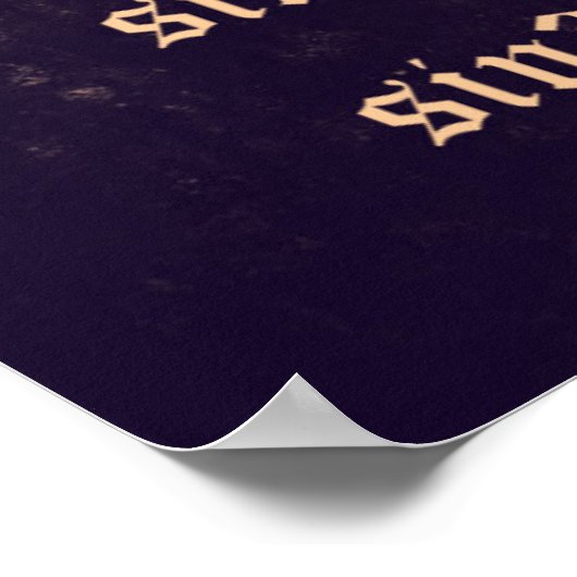 Sieben Sins - Math Poster (Ecke)