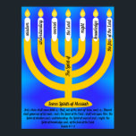 Sieben Spirituosen des Messias Poster<br><div class="desc">Und es wird einen Gott aus dem Stammb Jesse hervorkommen, und ein Zweig wird aus seinen Wurzeln wachsen: und der Geist des Herrn wird über Ihn Erholung haben, der Geist der Weisheit und des Verständnisses, der Geist des Rates und der Macht, der Geist des Wissens und der Furcht des Herrn....</div>