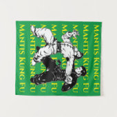 Sieben Star Mantis Wandteppich (Vorderseite (Horizontal))