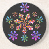 Sieben SternMantis Getränkeuntersetzer (Vorne)