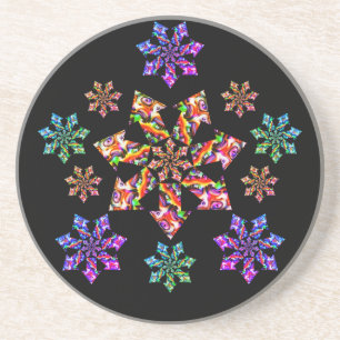 Sieben SternMantis Getränkeuntersetzer