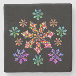 Sieben SternMantis Steinuntersetzer