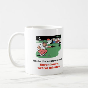 Sieben Stunden, zwölf Minuten: Langsamer Golfer Be Kaffeetasse
