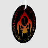 Sieben Sündenverzierungen Ornament (Vorderseite)