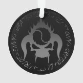 Sieben Sündenverzierungen Ornament (Rückseite)