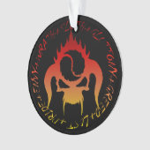 Sieben Sündenverzierungen Ornament (Vorderseite)