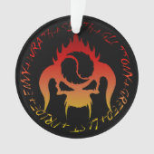 Sieben Sündenverzierungen Ornament (Vorderseite)