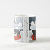 Sieben Swats, kein Schwimmen... Feiertage Kaffeetasse (Mittel)