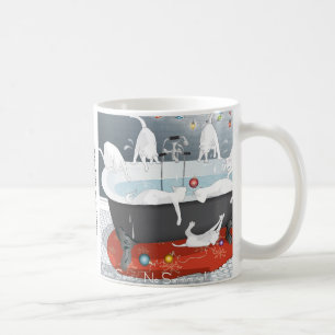 Sieben Swats, kein Schwimmen... Feiertage Kaffeetasse