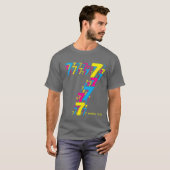 Sieben T-Shirt (Vorne ganz)