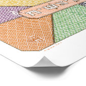 Sieben Tage des Schöpfungspakets Poster (Ecke)