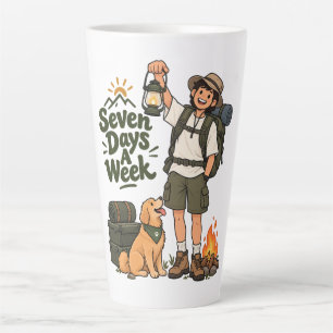 Sieben-Tage-die-Woche-Camping-Abenteuer-iPad-Smart Milchtasse
