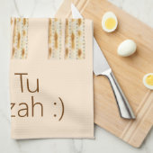 Sieben Tage Matzah Geschirrtuch (Viertel Falte)