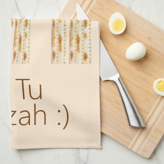 Sieben Tage Matzah Geschirrtuch (Viertel Falte)