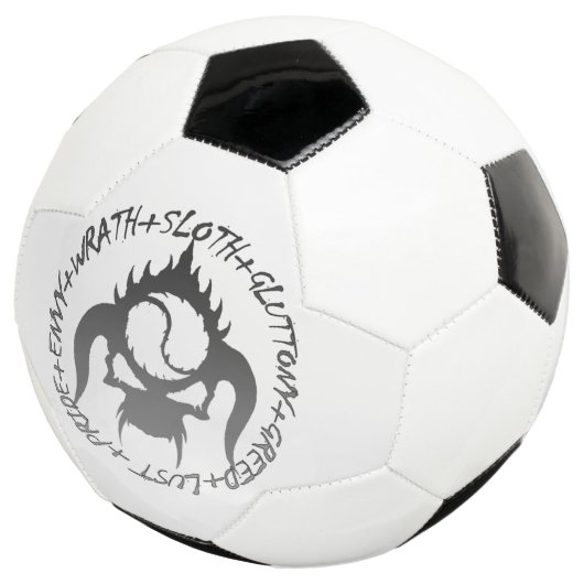 Sieben Todsünden-Fußball Fußball (Dreiviertel)