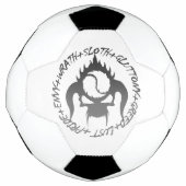 Sieben Todsünden-Fußball Fußball (Vorderseite)