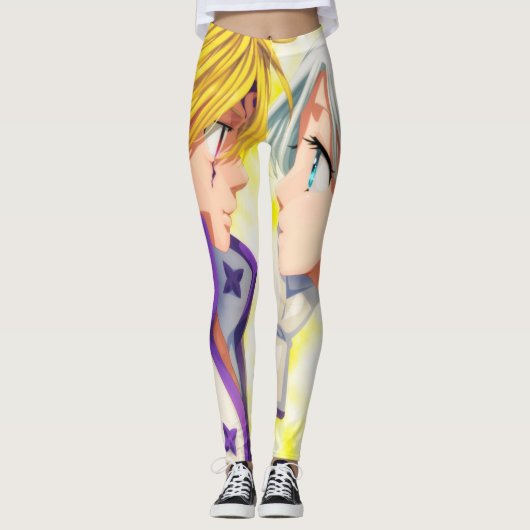 Sieben Todsünden Leggings (Vorderseite)