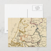 Sieben Vereinigte Provinzen 2 Postkarte (Vorne/Hinten)